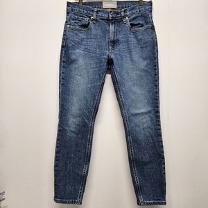 Everlane Jeans Womens Size 27 Ankle Denim Mid Rise 5 Pockets Design Preppy